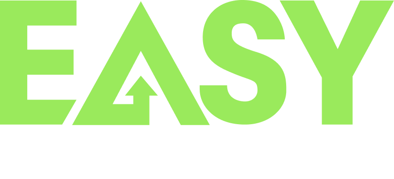 Easy Empty Bag Logo White